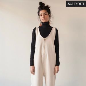 Sunja Link Cotton Canvas Coveralls